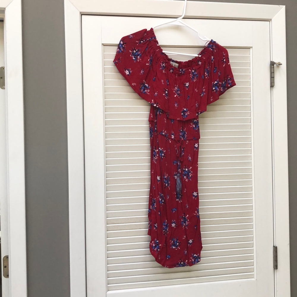 Cute off the shoulder dress